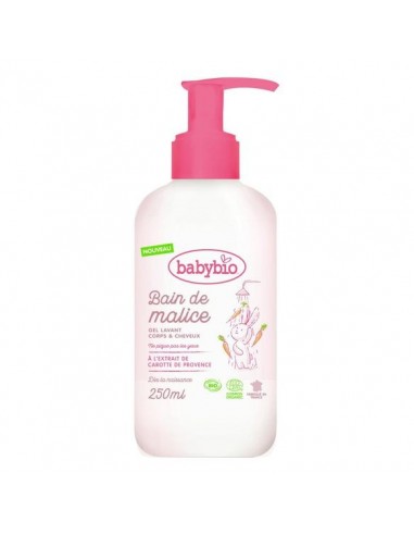 BABYBIO Gel de baño - Pelo & Cuerpo 250ml