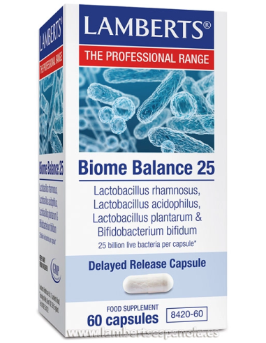 Biome Balance 25 60 capsulas Lamberts