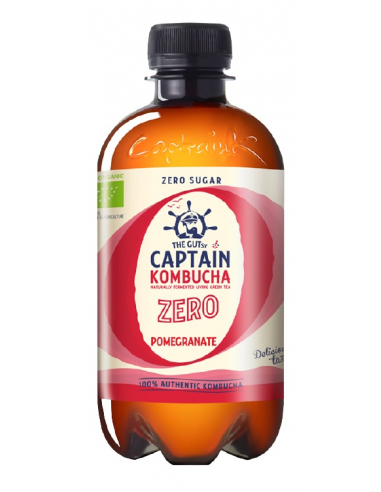 Kombucha Zero Granada 400 Mililitros Bio Captain