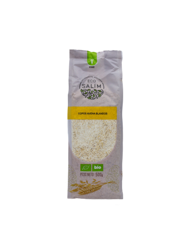 Copos De Avena Blandos 500 Gramos Bio Vegan Eco Salim