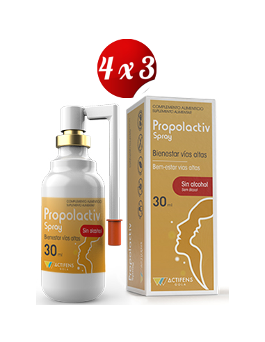 Pack 4x3 Propolactiv Spray 30 Ml de Herbora