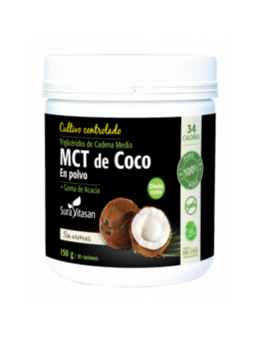 Mct De Coco Polvo 150Gr. de Sura Vitasan