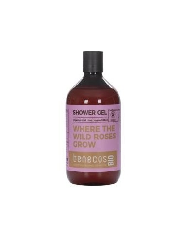 Gel De Baño Rosa Mosqueta 500 Mililitros Bio Vegano Benecos