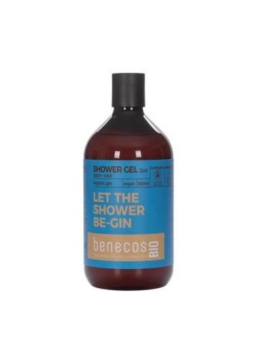 Gel De Baño 2En 1 Ginebra 500 Mililitros Bio Vegano Benecos