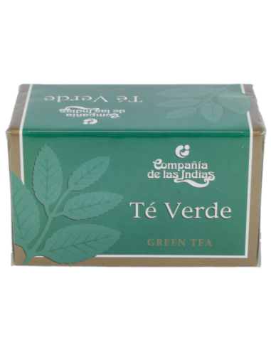 Te Verde Infusion 20  Bolsitas Cia Indias