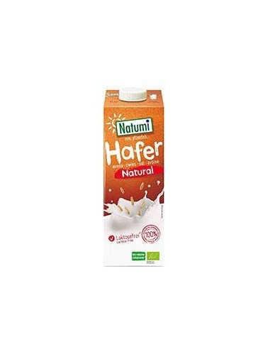 Bebida Vegetal De Avena Natural 1Lt 8Uds Bio Vegan Natumi