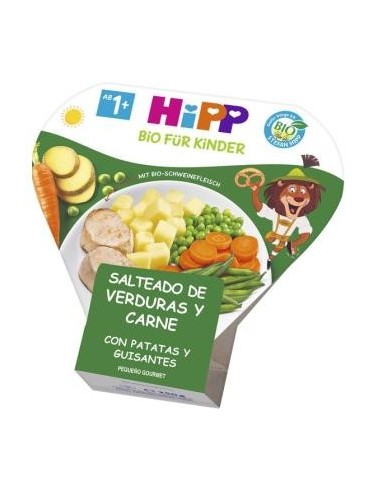 Pequeño Gourmet Salteado De Verduras Y Carne 250Gr Hipp