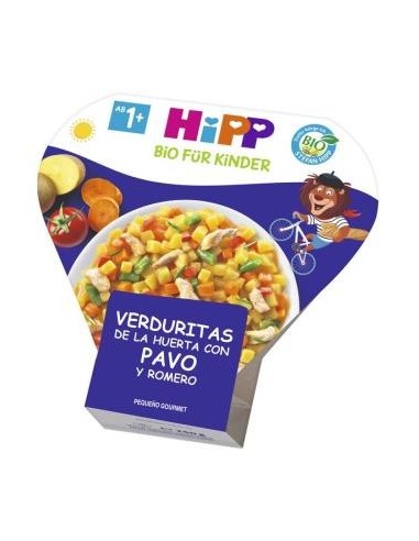 Pequeño Gourmet Verduritas Con Pavo-Romer 250G Bio Hipp