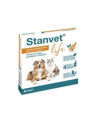 Pipeta Stranvet Life Perros 4Uds. Stangest Vet