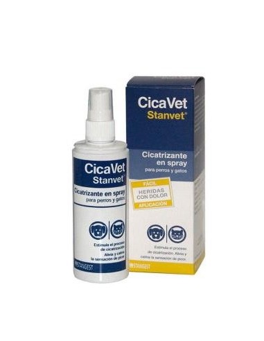 Cicavet Cicatrizante Perros Y Gatos Spray 125 Mililitros Stangest Vet