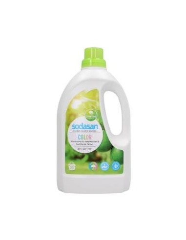 Detergente Liquido Color 1,5L. Eco de Sodasan