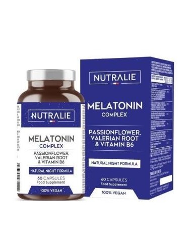 Melatonina Complex 60 Cápsulas  Nutralie