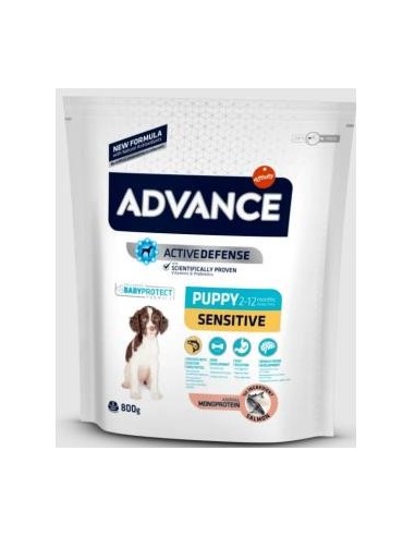 Advance Canine Puppy Sensitive Salmon 800 Gramos Advance Vet