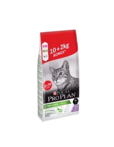 Pro Plan Feline Gato Esterilizado Pavo 10 Kilos + 2Kg Purina Vet