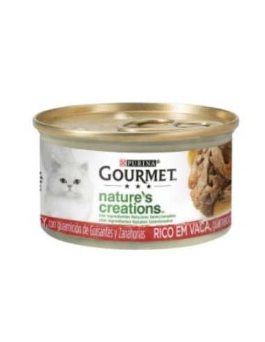 Gourmet Nature Beef Caja 24X85 Gramos Purina Vet