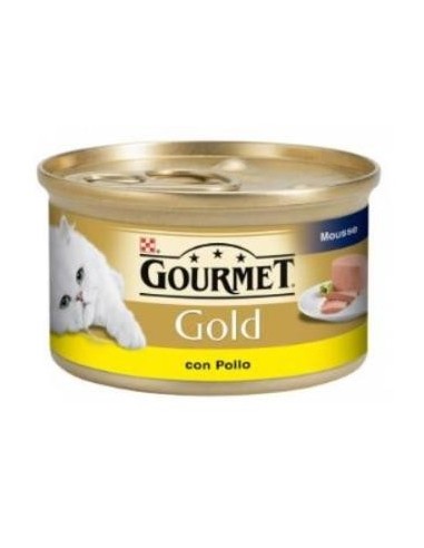 Gourmet Gold Mousse Pollo Caja 24X85 Gramos Purina Vet