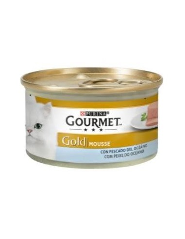 Gourmet Gold Mouse Pescado Oceano Caja 24X85 Gramos Purina Vet