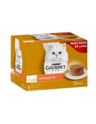 Gourmet Gold Tartalette 24X85 Gramos Purina Vet