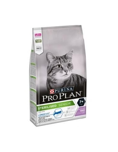 Pro Plan Feline Adult Sterilised +7 Pavo 1,5 Kilos Purina Vet