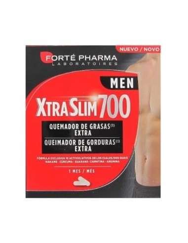 Xtraslim 700 Men 120 Cápsulas  Forte Pharma