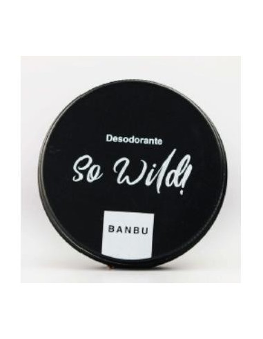 So Wild Desodorante Crema Amaderado 60Gr. Eco de Banbu