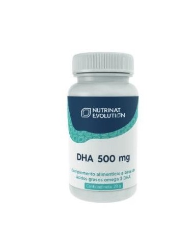 Dha 500Mg, 30Cap. de Nutrinat Evolution