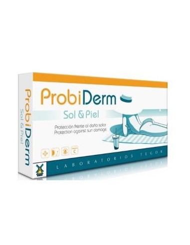 Probiderm Sol Y Piel 40Cap. de Tegor