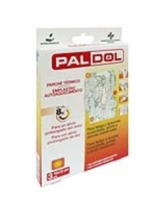 Comprar Parches térmicos calor en seco dolor muscular 3 unidades Paldol