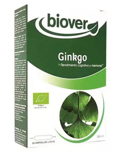 Ginkgo Bio 20 ampollas Biover