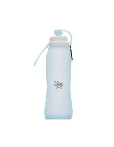 Botella Plegable Bbo Azul 500 Mililitros Irisana