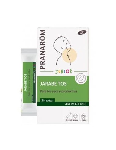 Aromaforce Jarabe Tos Junior 20S Sobres de Pranarom