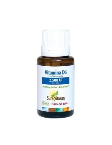 Vitamina D3 2.500Ui 15Ml. de Sura Vitasan