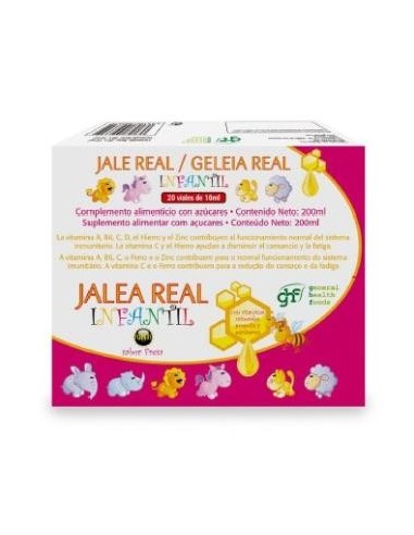 Jalea Real Infantil 20 Ampollas de Ghf