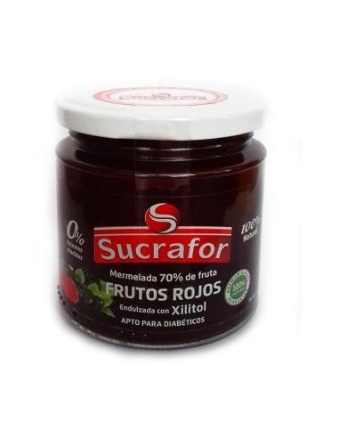 Mermelada De Frutos Bos. 70% Fruta 0% Azucar 260Gr Sucrafor