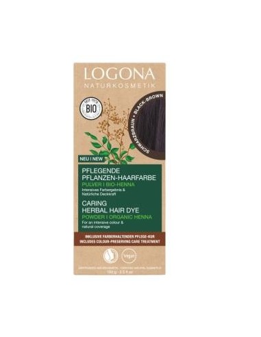 Colorante Vegetal Castaño Oscuro 101 100 Gramos Logona