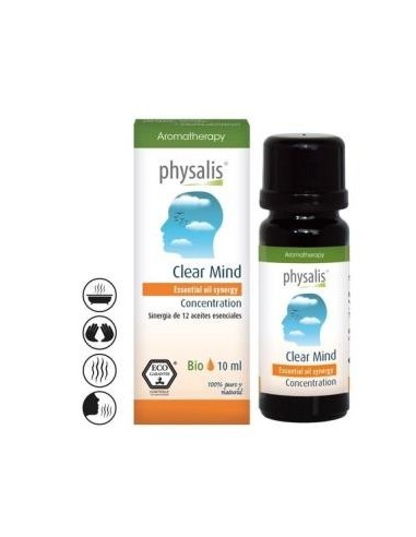 Clear Mind Sinergia Aceite Esencial 10Ml. Bio de Physalis