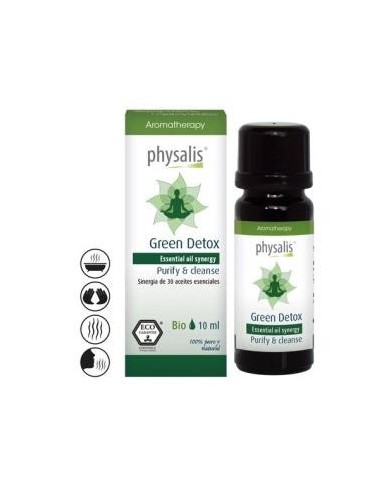 Green Detox Sinergia Aceite Esencial 10Ml. Bio de Physalis