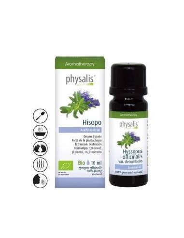 Hisopo Aceite Esencial 10Ml. Bio de Physalis