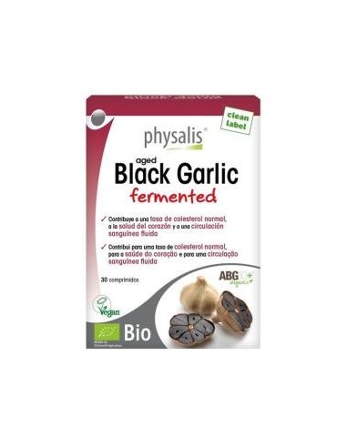 Black Garlic 30 Comprimidos Bio de Physalis