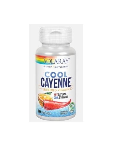 Pack de 2 uds Cool Cayenne 60Mg. 60Cap.Veg de Solaray