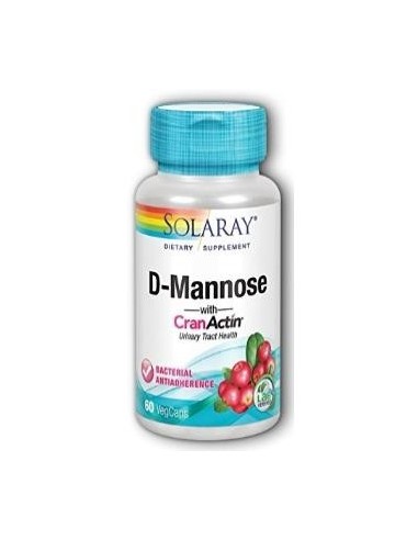 Pack de 2 uds D-Mannose/Cranactin 60Cap. de Solaray