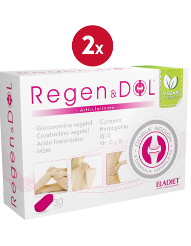 Pack 2 uds Regen&Dol Veggie 30 Comprimidos de Eladiet