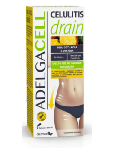 Adelgacell Celulite Drain Solución Oral 600Ml De Dietmed