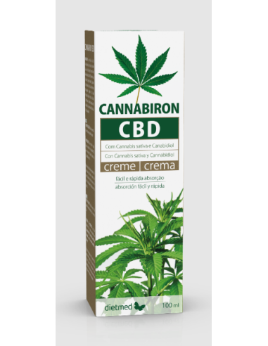 Cannabiron Cbd Crema 100 Ml De Dietmed