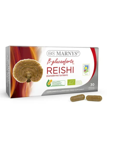 Reishi Bio 30 Cápsulas Vegetales X 400Mg  Marnys