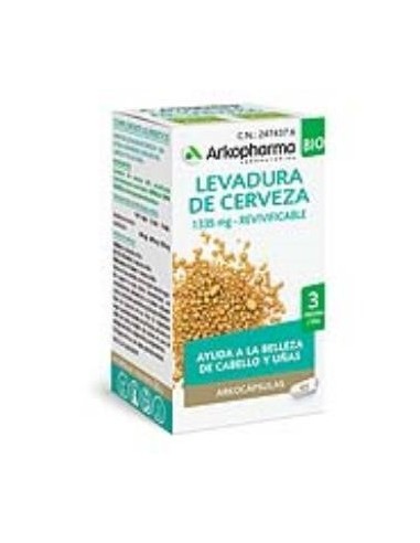 Levadura De Cerveza 45Arkocapsulas. Bio Arkopharma