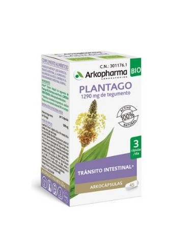 Plantago 84Arkocapsulas. Bio Arkopharma