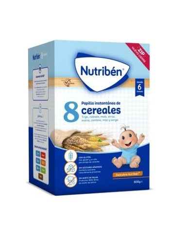 Nutriben 8 Cereales 600 Gramos Nutriben