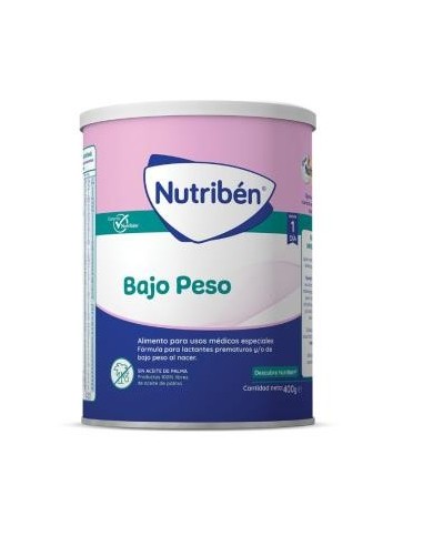 Nutriben Bajo Peso 400 Gramos Nutriben