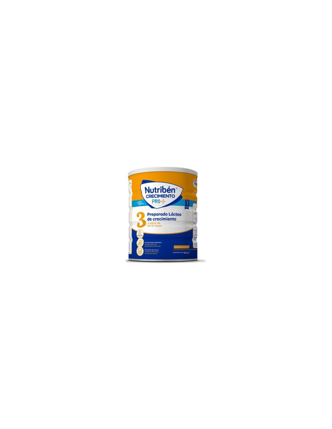 Nutribén 3 Leche de Crecimiento 800 gr 